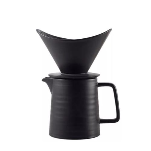 Black Pour Over Set | Drinkware by Vanilla Bean