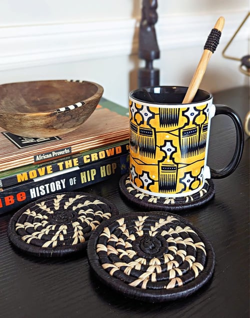 Tribal Combs Boho Coffee Mug | Drinkware by Reflektion Design