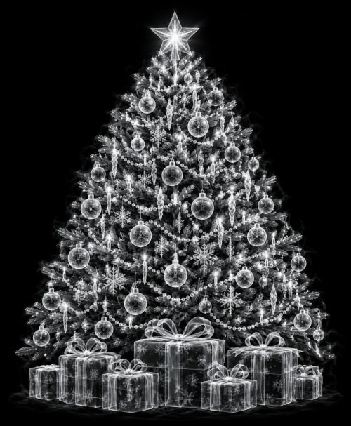 EXPOSED CHRISTMAS — CHRISTMAS TREE | Decorative Objects by Exposedart