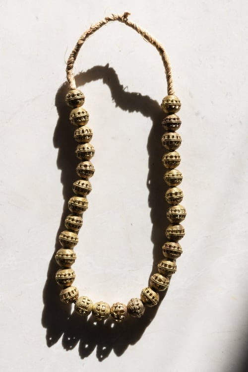 District Loom Brass Coffee Table Beads | Decorative Objects by District Loom