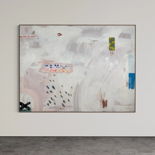 Volumes | Oil And Acrylic Painting in Paintings by Sarah Finucane