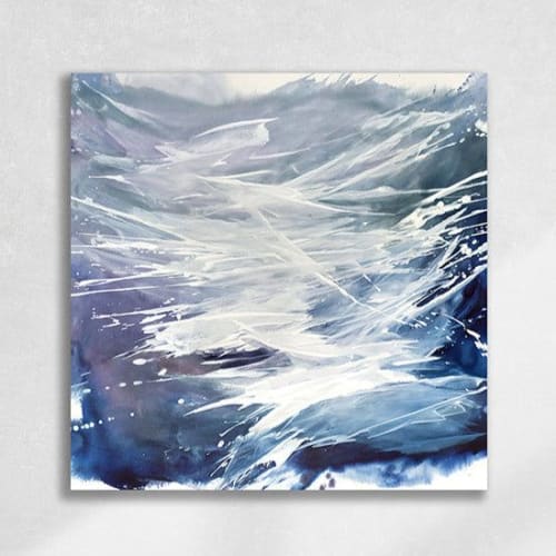 Skyfall | Oil And Acrylic Painting in Paintings by Teodora Guererra Fine Art