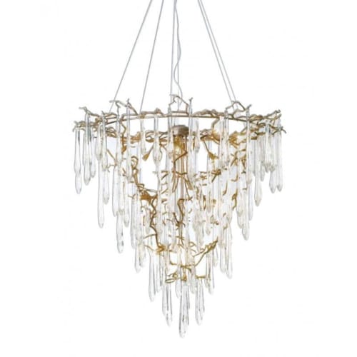 Alan Mizrahi QZ305 Aqua Branch | Chandeliers by Alan Mizrahi Lighting Design