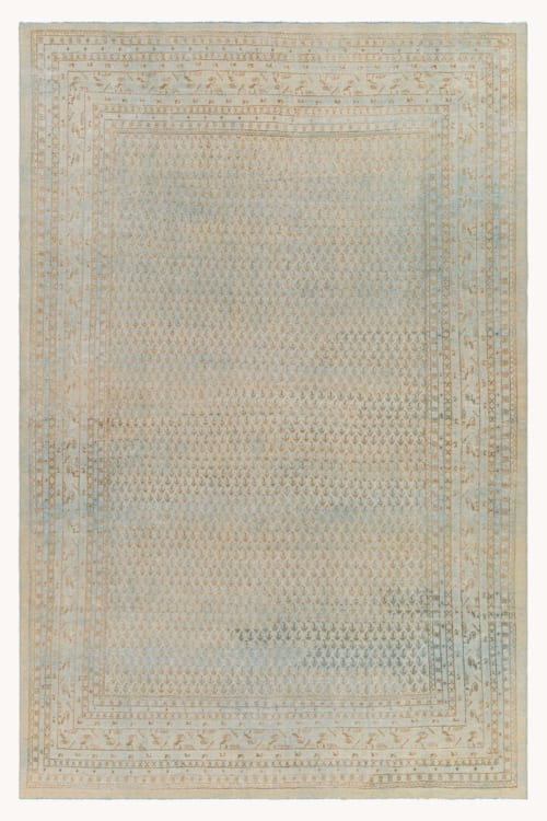 Vintage Hamadan small boteh Mir motif Area Rug | Lavina | Rugs by District Loom