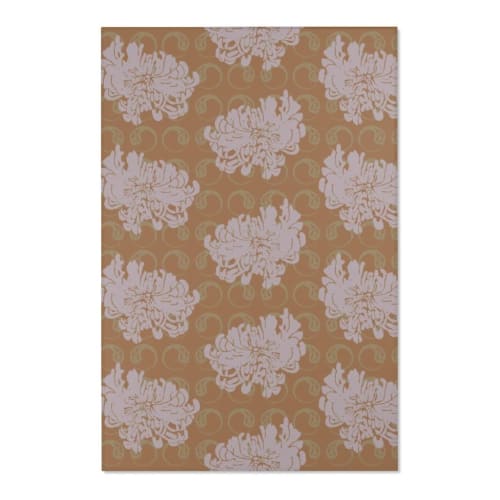 Petal Pusher Area Rug | Rugs by Odd Duck Press