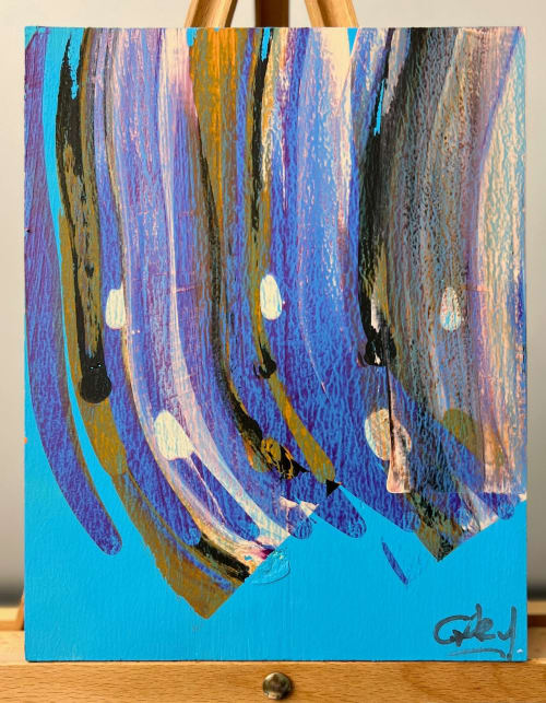 Her Hair Falls Gently (on My Face) (8'x10") | Paintings by The Art Of Gary Gore