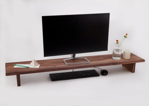 Desk Shelf Riser | Tables by Reds Wood Design