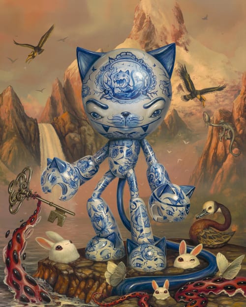 "Kitron's Key" | Prints by Greg "CRAOLA" Simkins