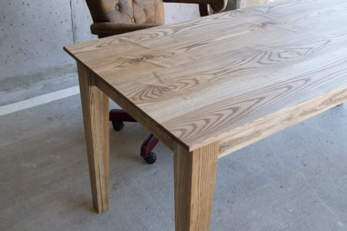 Ash Shaker Desk | Tables by Hazel Oak Farms