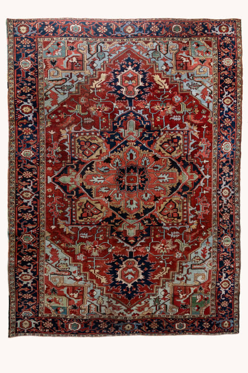 Vintage Serapi Area Rug Ginsburg | Rugs by District Loom