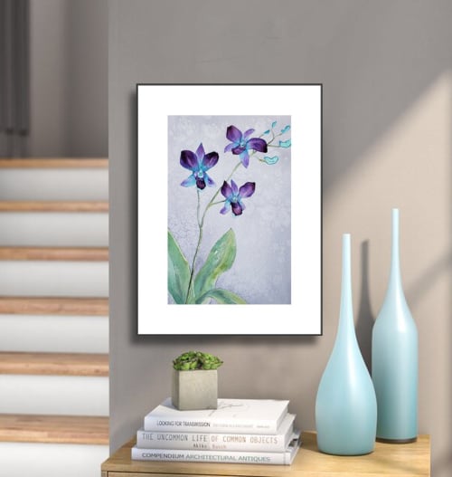 Elegance | Watercolor Painting in Paintings by Brazen Edwards Artist