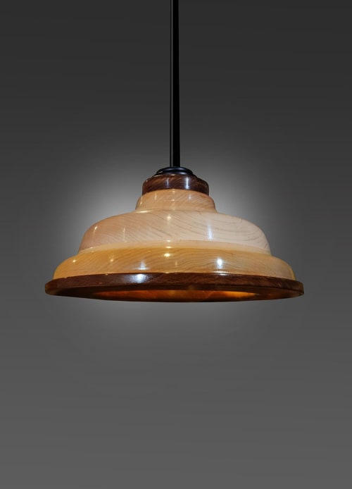 Colina | Pendants by Stone and Dove Hardwood Lighting