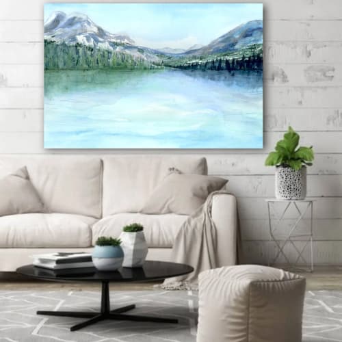 Misty Mountains | Prints by Brazen Edwards Artist