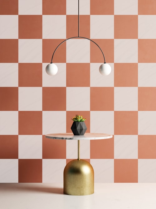 Checkers Wall Decals, Large (10") - Peel and Stick! multiple | Wallpaper by Samantha Santana Wallpaper & Home