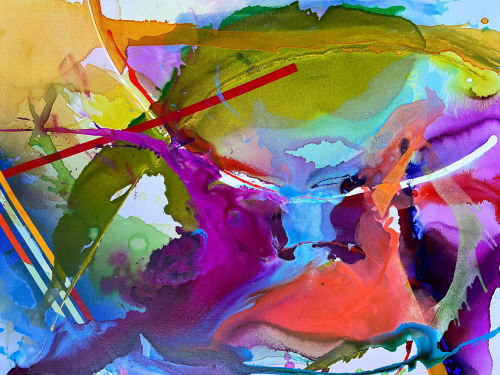 Milonga | Oil And Acrylic Painting in Paintings by Checa Art