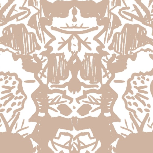 Indian Floral (XL), Kapil | Fabric in Linens & Bedding by Philomela Textiles & Wallpaper