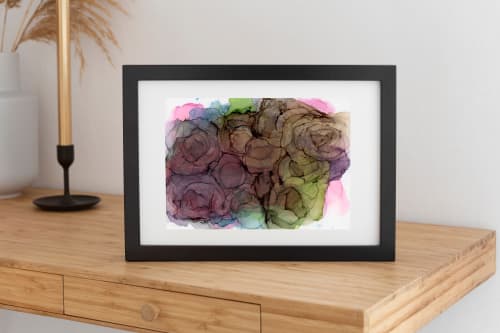 mysteries waiting to be explored | abstract original art | Watercolor Painting in Paintings by Megan Spindler