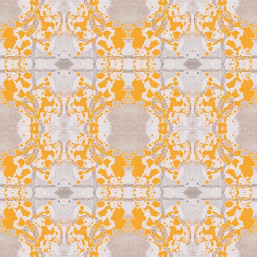 Mirror, Curry | Linens & Bedding by Philomela Textiles & Wallpaper