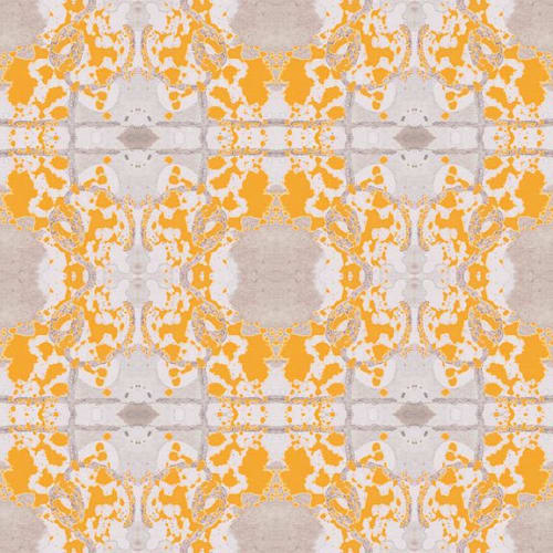Mirror, Curry | Fabric in Linens & Bedding by Philomela Textiles & Wallpaper
