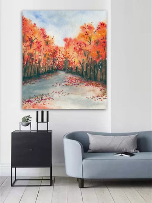 Autumn Journey | Paintings by Brazen Edwards Artist