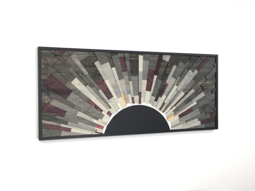 Midnight Horizon | Wall Sculpture in Wall Hangings by StainsAndGrains