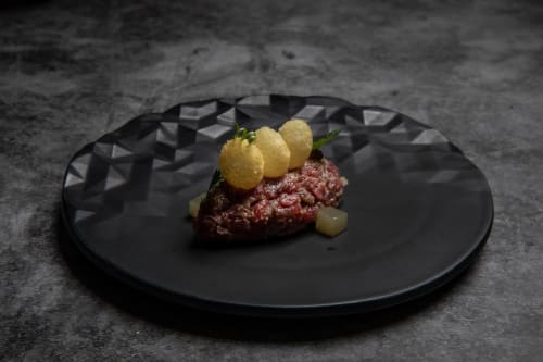 Valley Stoneware Plate | Dinnerware by Artilugis | Restaurant Prodigi in Barcelona