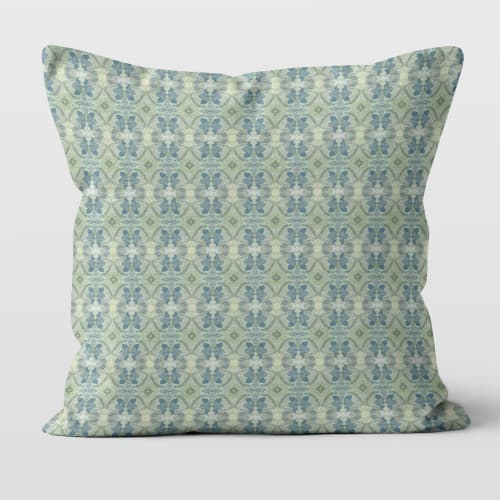 Cora Cotton Linen Throw Pillow Cover | Pillows by Brandy Gibbs-Riley