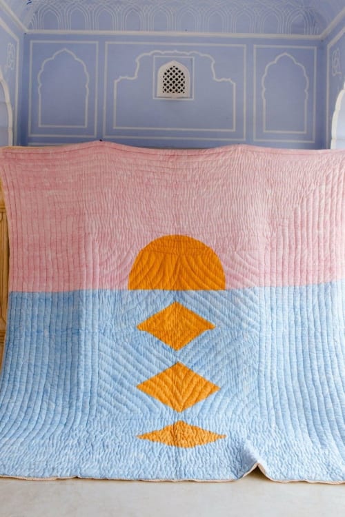 On The Beach Quilt | Linens & Bedding by CQC LA