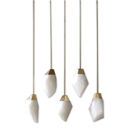 Alan Mizrahi IQ8405 Santini Alabaster | Chandeliers by Alan Mizrahi Lighting Design