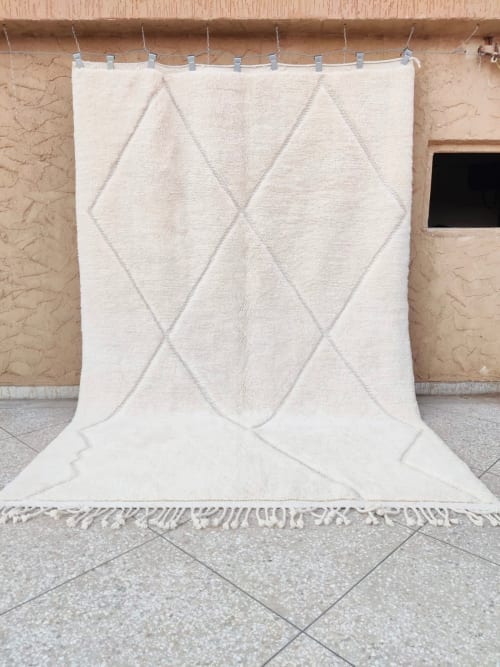 MRIRT Beni Ourain Rug “PEARL” | Area Rug in Rugs by East Perry