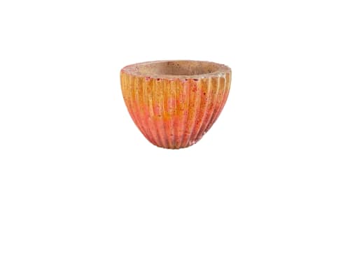 Canyon Ribbed Flute Petite Planter | Vases & Vessels by RAW & UNIQ