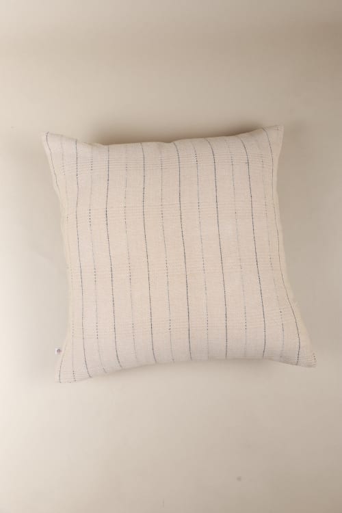 Sandy Shores Handwoven Pillow | Pillows by Ninéh