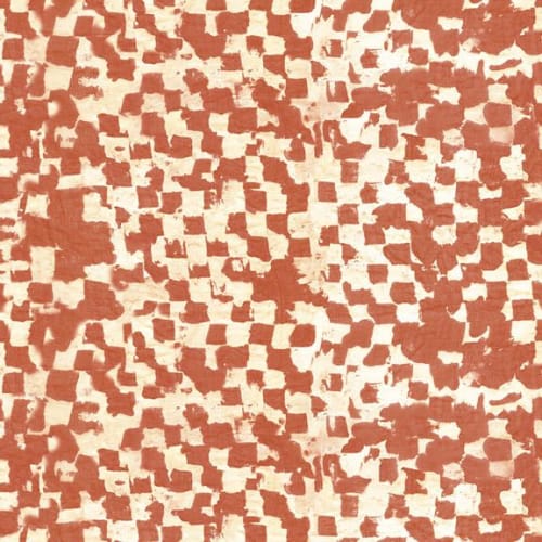 Tjap, Cinnamon | Linens & Bedding by Philomela Textiles & Wallpaper