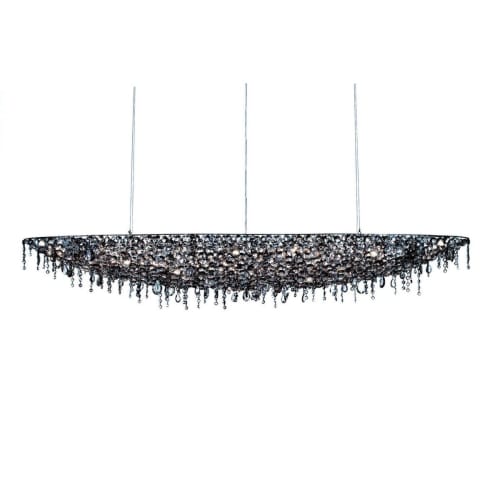 Alan Mizrahi JK017F Ugolino Elliptic | Chandeliers by Alan Mizrahi Lighting Design
