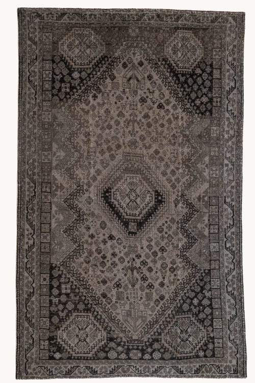 District Loom Antique Persian Shiraz Scatter Rug-Malina | Rugs by District Loom