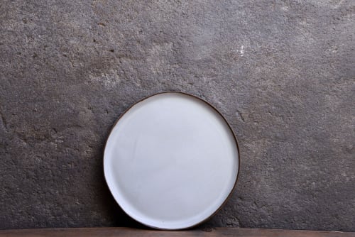 Classic white plate | Dinnerware by Laima Ceramics