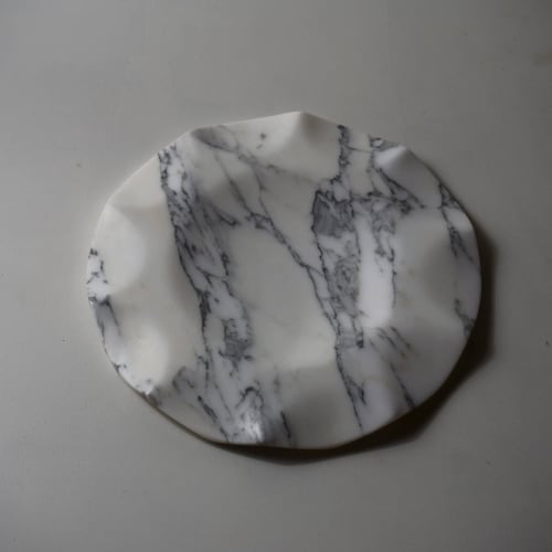 Fluid marble - Arabescato tray | Serveware by DFdesignLab - Nicola Di Froscia