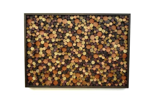 Large Wooden Circles | Wall Hangings by StainsAndGrains