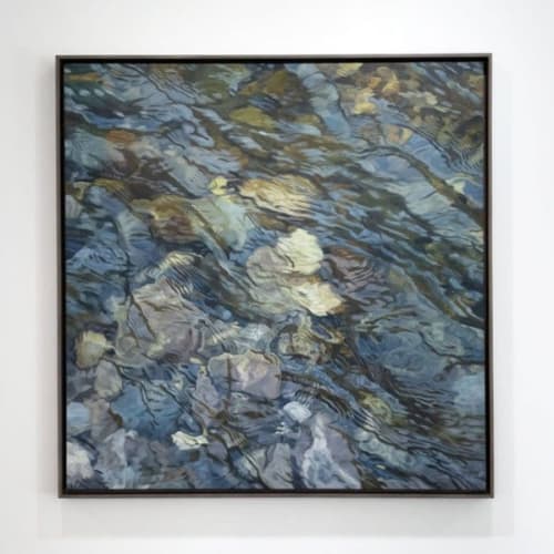 Riverbed 4 | Oil And Acrylic Painting in Paintings by Sorelle Gallery