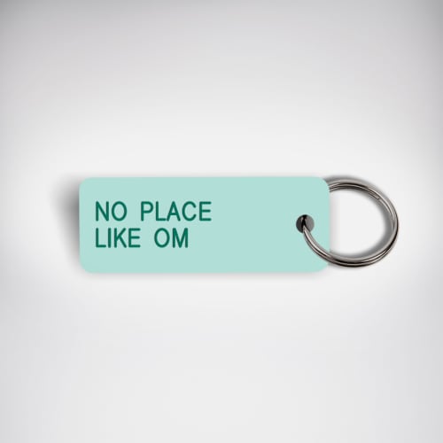 No Place Like OM Keytag | Decorative Objects by OM Editions