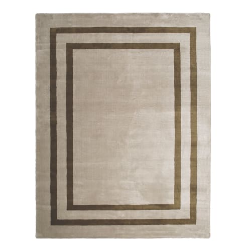 Frame Rug - Taupe | Rugs by Ruggism