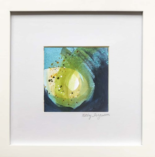 Teardrop | Mixed Media in Paintings by Kathy Ferguson Art