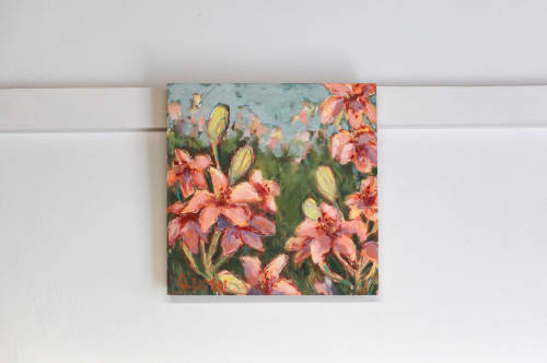 Field Lilies No. 1 | Oil And Acrylic Painting in Paintings by JoAnna Liston | Lily Field Studio
