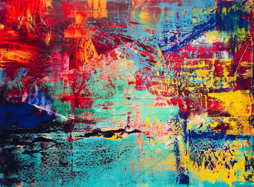 Ka'ena Point | Oil And Acrylic Painting in Paintings by Checa Art