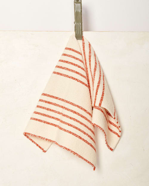 Everyday Hand Towel - Persimmon | Textiles by MINNA