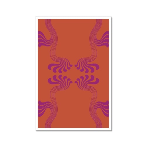 Art Nouveau Paisley No.7 Giclée Print | Prints by Odd Duck Press