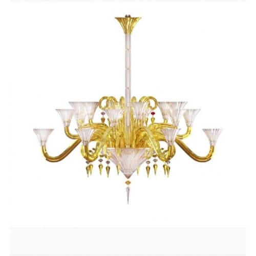 Alan Mizrahi JR2036 Mille Nuits Gold Chandelier | Chandeliers by Alan Mizrahi Lighting Design