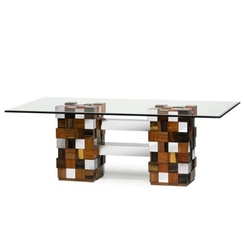 Cubes Dining Base | Dining Table in Tables by Oggetti Designs