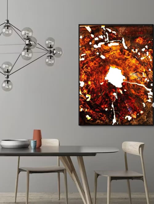 LichenIt - Wood and Resin decorative lighting display | Mixed Media by Scott Williams - Unique Originals