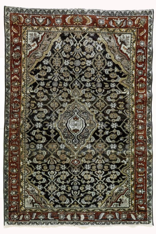 District Loom Antique Persian Malayer Scatter Rug-Cedar | Rugs by District Loom